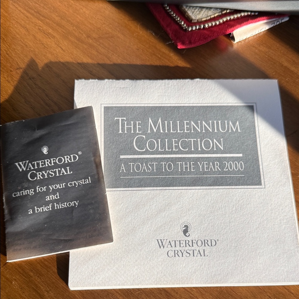 Waterford Crystal Millennium Collection Champagne Flutes - Picture 7 of 11